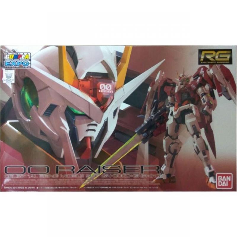 [EXPO] RG 1/144 Gundam 00 Raiser Trans-Am Mode (Clear Edition)