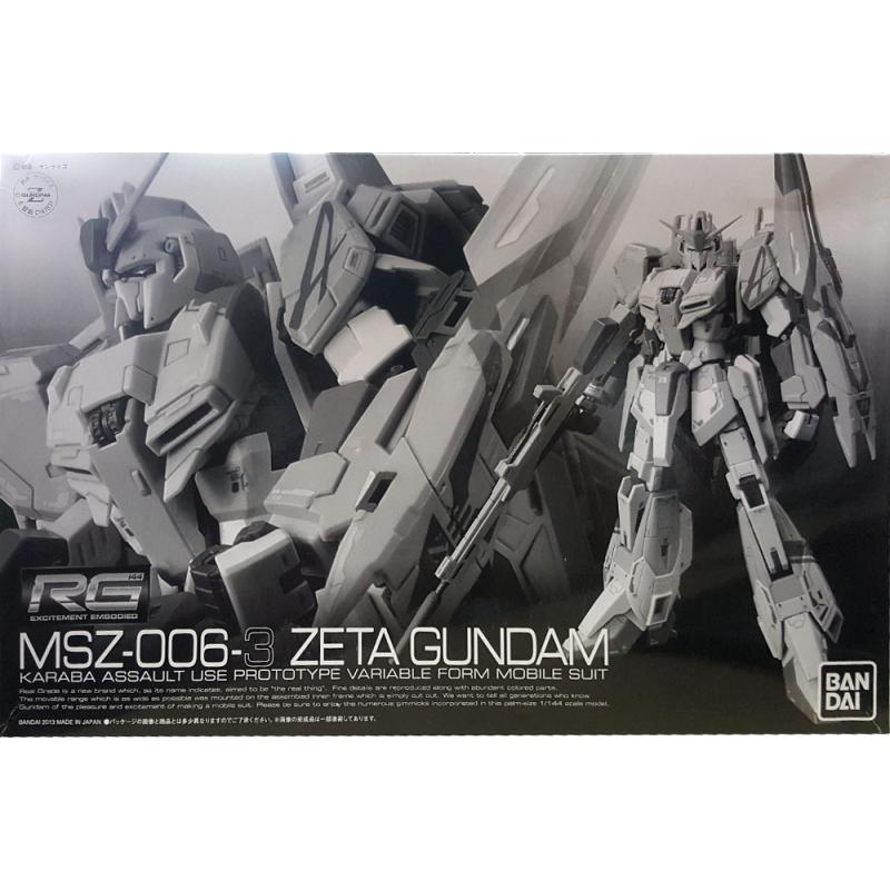 P-Bandai Exclusive: RG 1/144 MSZ-006-3 Zeta Gundam Unit 3 (Karaba's Custom)