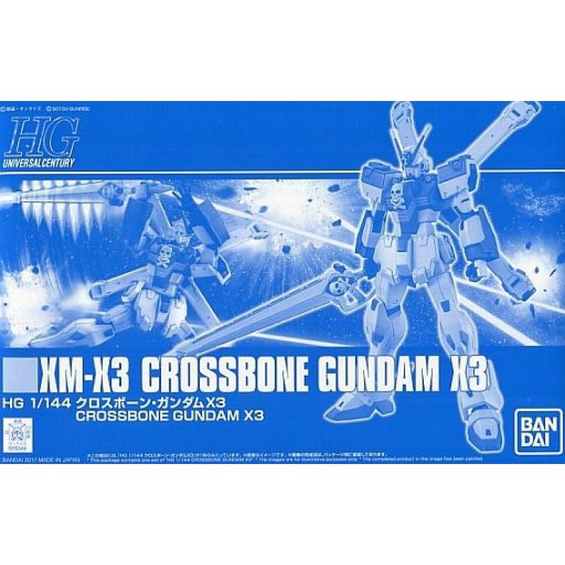 P-Bandai Exclusive: HGUC 1/144 Crossbone Gundam X3