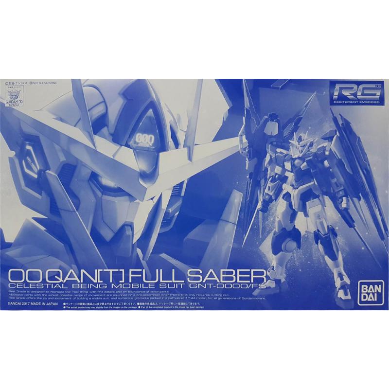 P-Bandai Exclusive: RG 1/144 Gundam 00 Qan[t] Full Saber