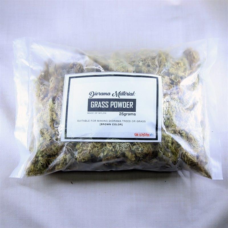 [Diorama] Grass Powder - Brown Color (25 Grams)