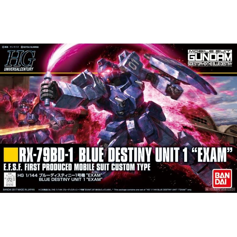 [207] HGUC 1/144 Blue Destiny Unit 1 [EXAM]