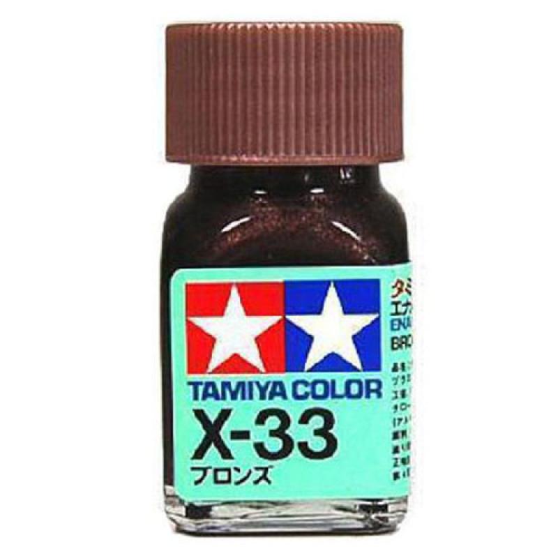 Tamiya Color Enamel Paint X-33 Bronze (10ML)