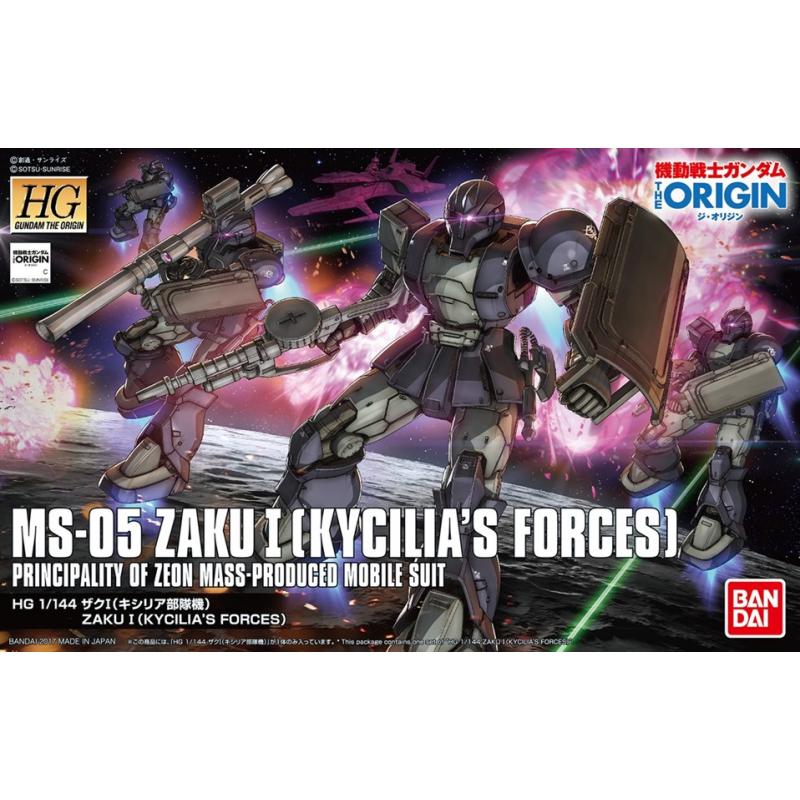 [018] HG ORIGIN 1/144 MS-05 Zaku I [Kycilia's Forces]