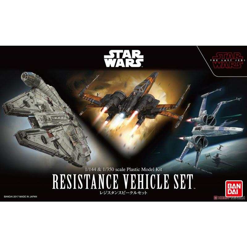 [Star Wars] 1/144 & 1/350 Resistance Vehicle Set
