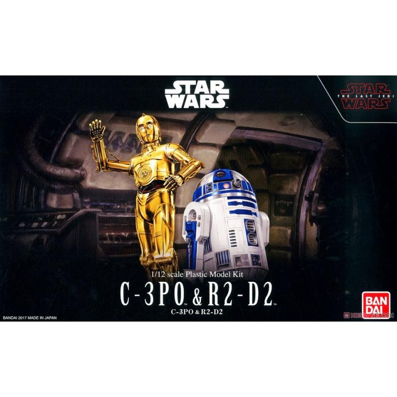 [STAR WARS] 1/12 C - 3 PO & R2 - D 2 (The Last Jedi)