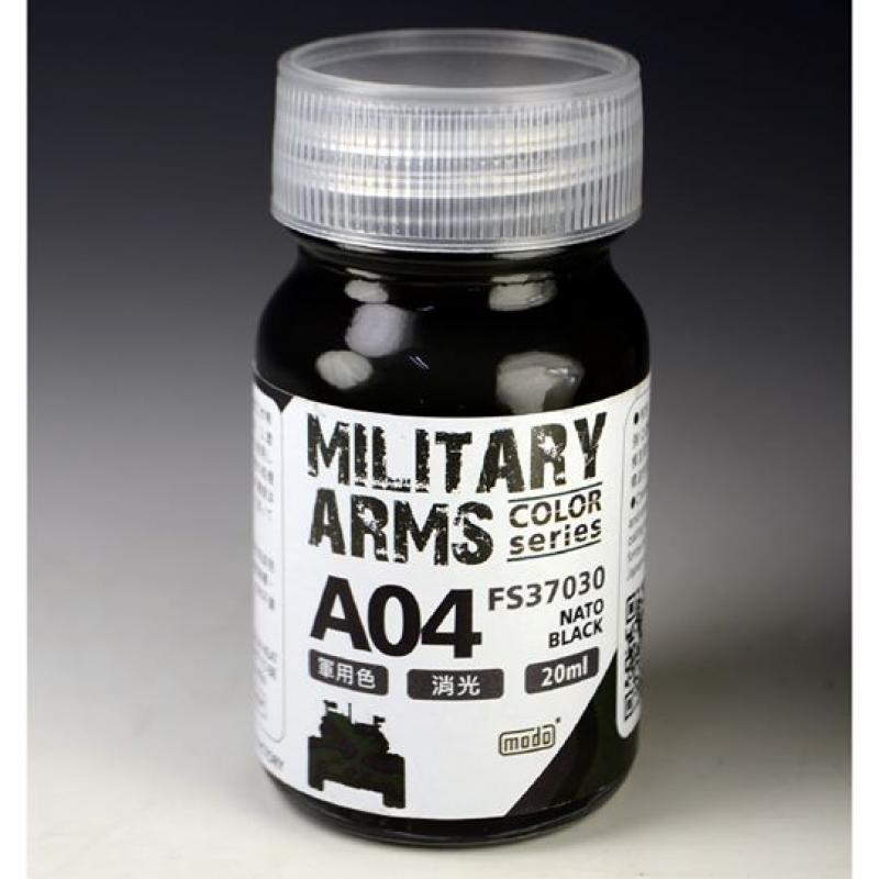 [MODO Color] A04 MILITARY ARMS COLOR SERIES NATO BLACK 20ML