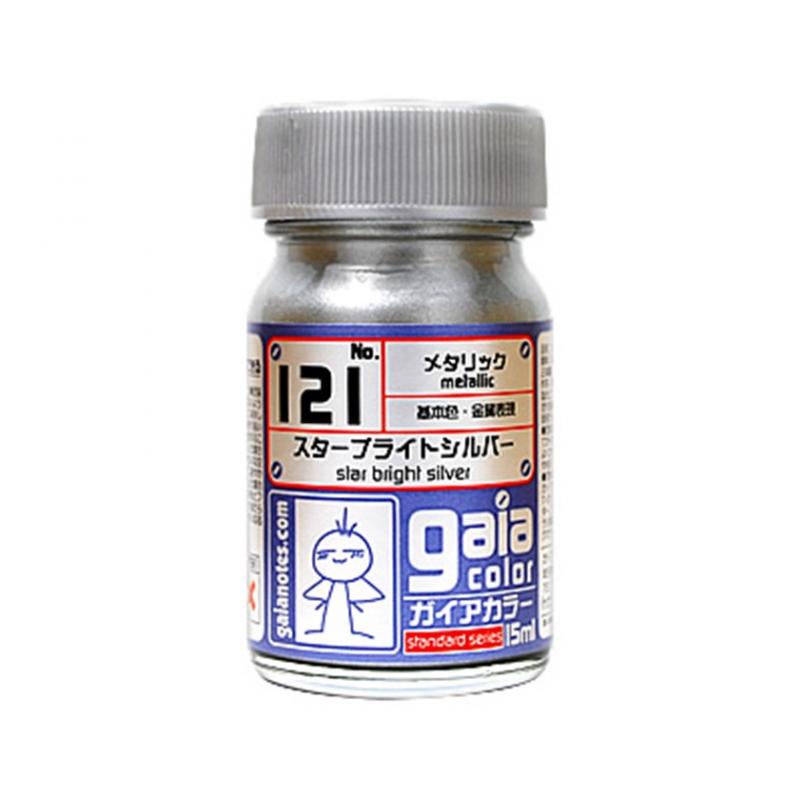 [Gaianotes] Gaia Color No.121 Star Bright Silver (15ml)