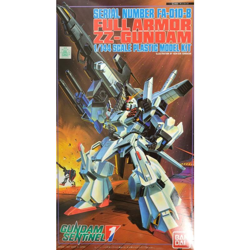 [001] HG 1/144 FA-010-B Full Armor ZZ-Gundam