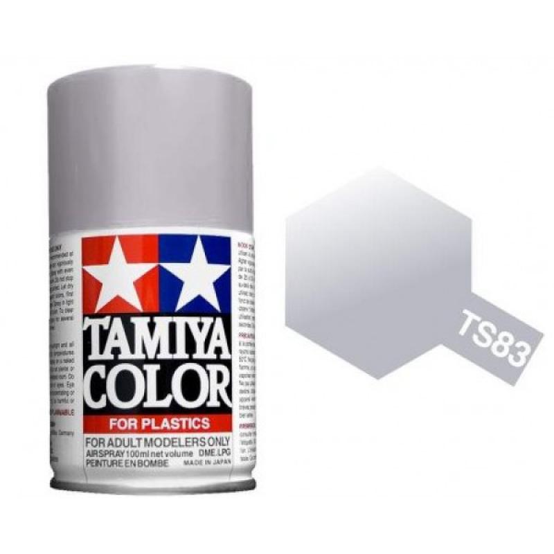 Tamiya Metallic Silver Paint Spray TS-83