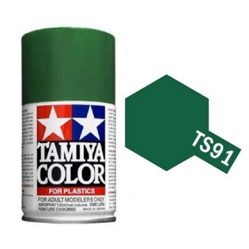 Tamiya Dark Green (JGSDF) Paint Spray TS-91