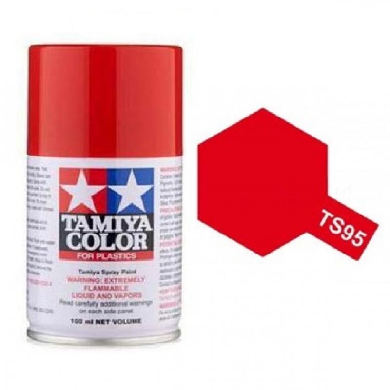 Tamiya Pure Metallic Red Paint Spray TS-95