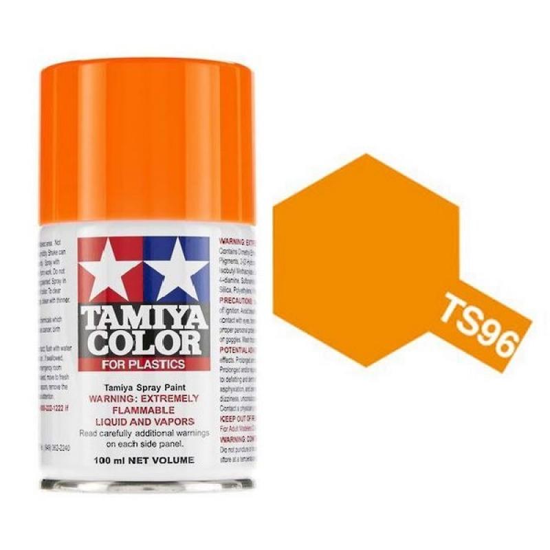 Tamiya Fluorescent Orange Paint Spray TS-96