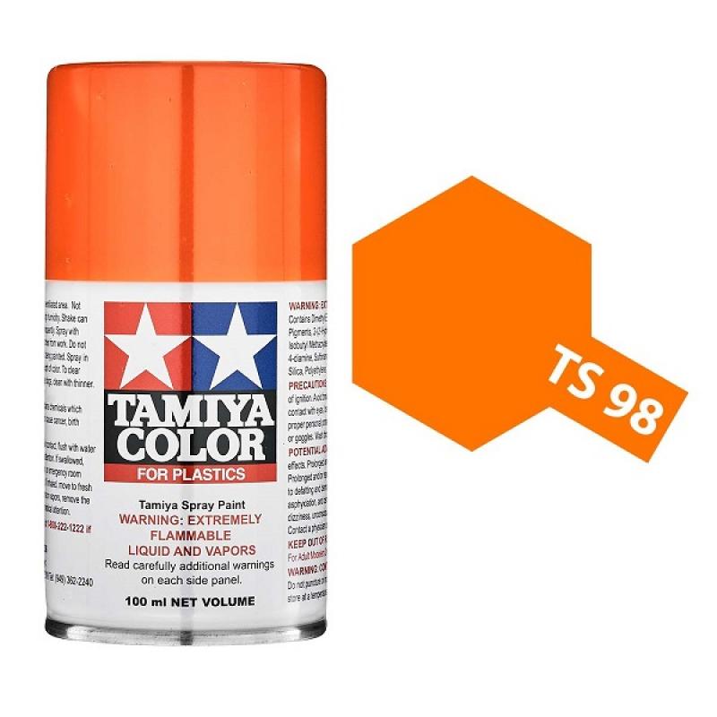 Tamiya Pure Orange Paint Spray TS-98