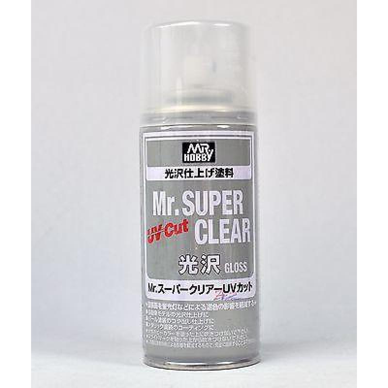 [B522] (MR HOBBY) Mr.SUPER CLEAR UV CUT GLOSS SPRAY (170ml)