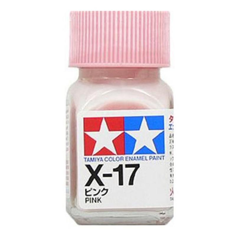 Tamiya Color Enamel Paint X-17 Pink (10ML)