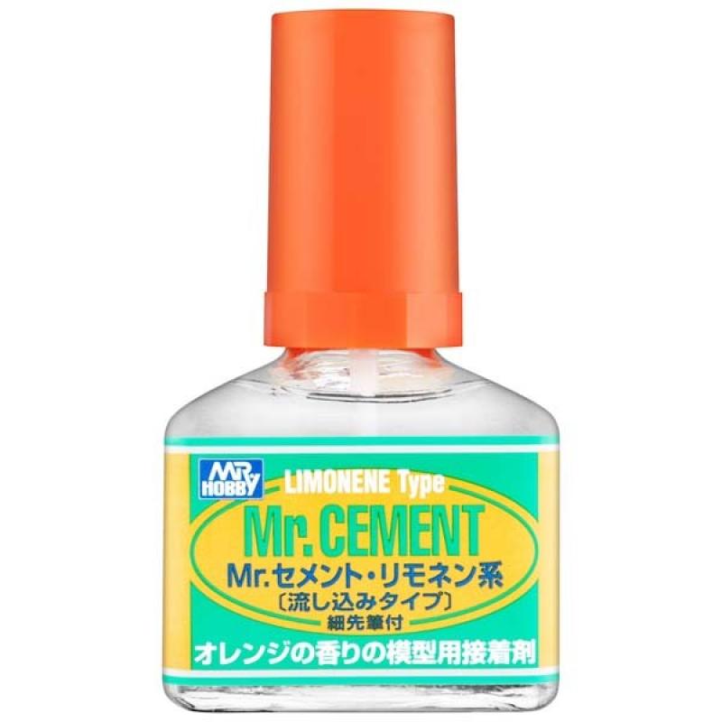 Mr Hobby Mr.Cement Limonene Type for Plastic Model 40ml [MC130]