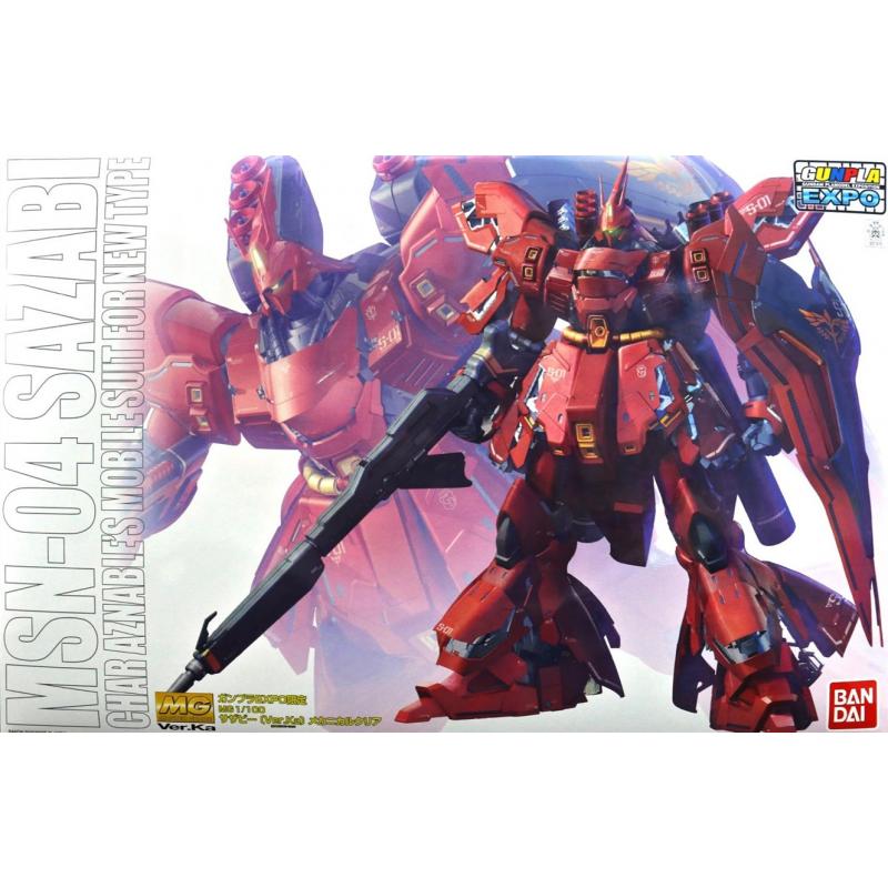 [EXPO] MG 1/100 Sazabi Ver.Ka (EXPO Limited Clear Edition)