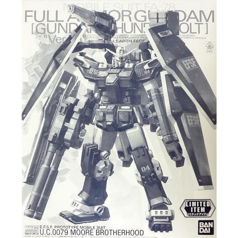Event Limited: MG 1/100 Full Armor Gundam Ver.Ka (Half Mechanical CLear Ver.)