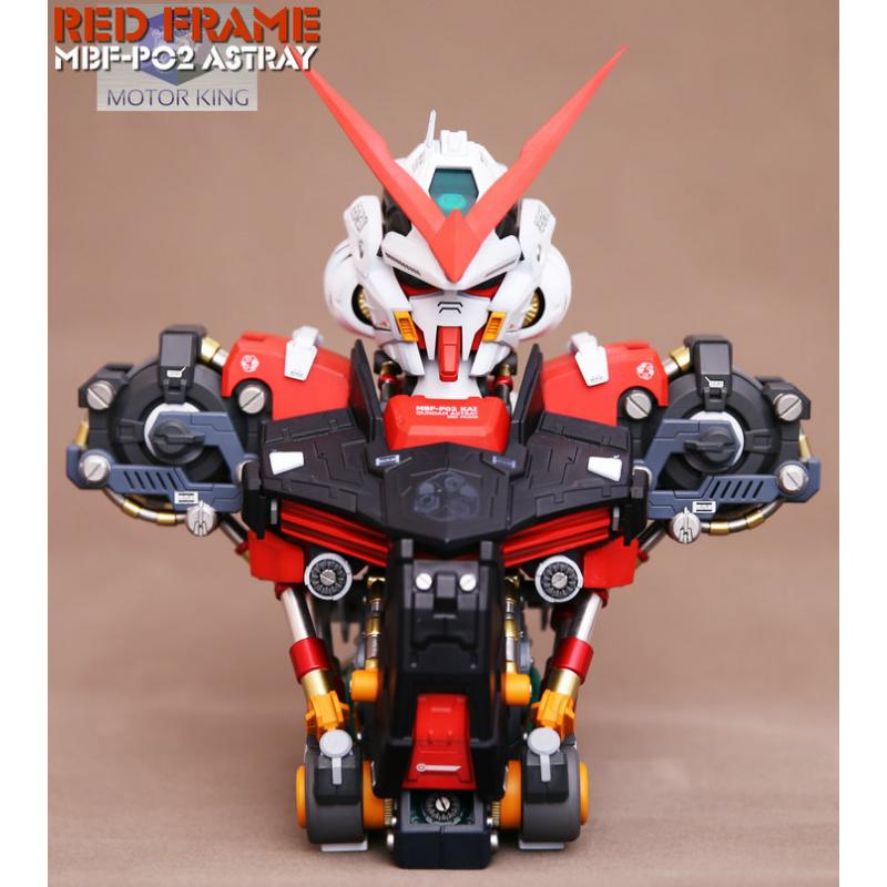 [Gundam Head] Motorking 1/35 Gundam Astray Red Frame Head Bust (Metal Parts Ver.)