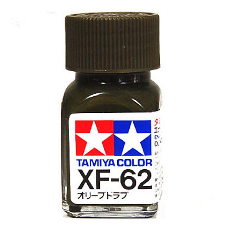 Tamiya Color Enamel Paint XF-62 Olive Drab (10ML)
