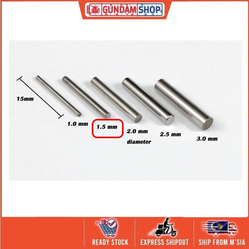 [Metal Part] Stainless Steel Customize pile piling, hydraulic pipe - 1.5 mm (30 units)