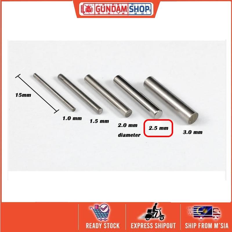 [Metal Part] Stainless Steel Customize pile piling, hydraulic pipe - 2.5 mm (30 units)