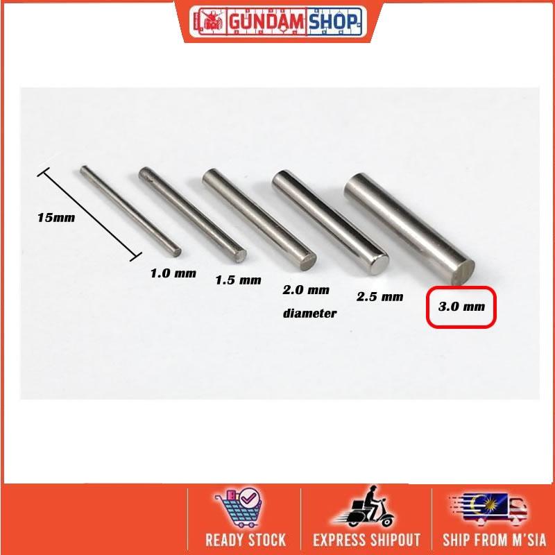 [Metal Part] Stainless Steel Customize pile piling, hydraulic pipe - 3.0 mm (30 units)