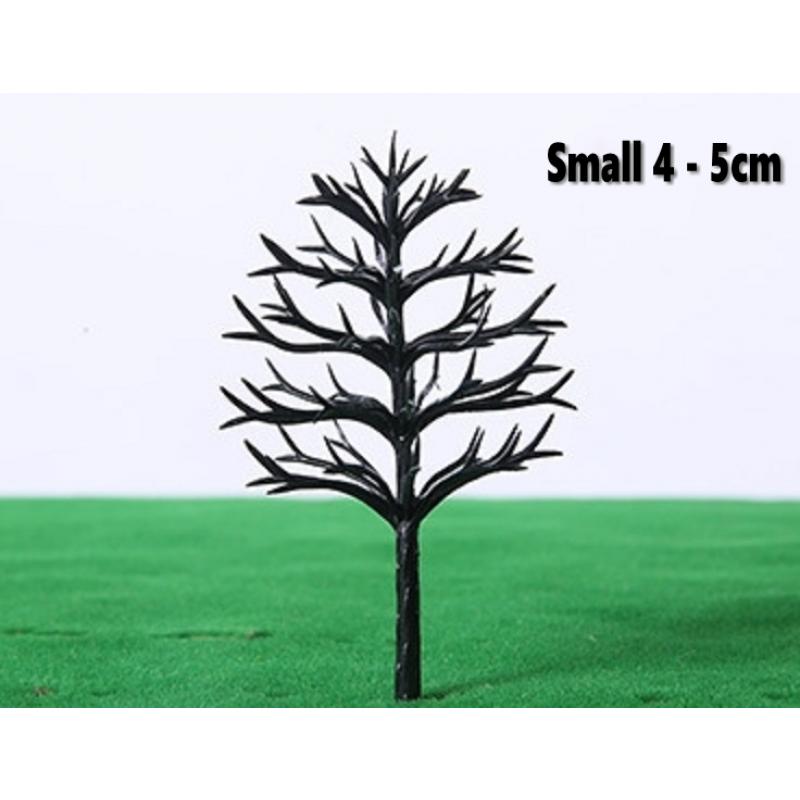 [Diorama] Plastic Trees Trunk - Small 4cm (10 pcs)