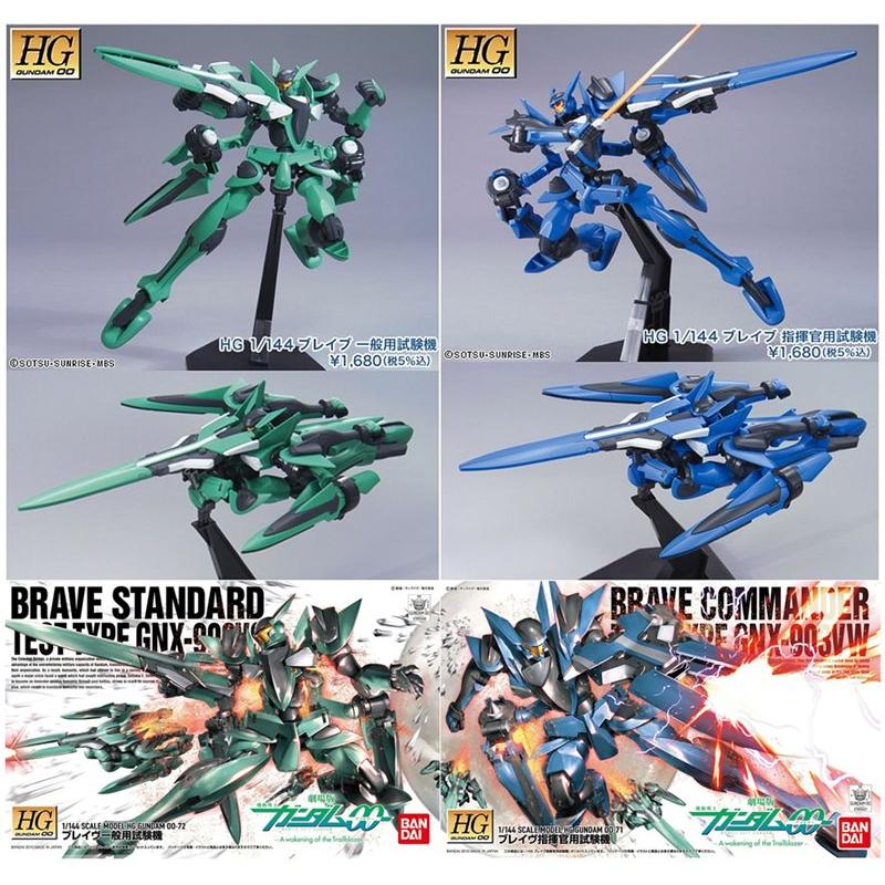 HG Brave Standard and Commander Test Type 2 in 1 Combo Set