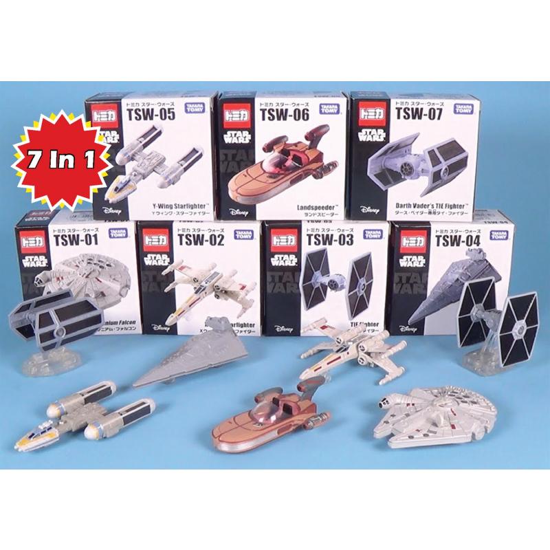 Takara Tomy Tomica Star Wars 7in1