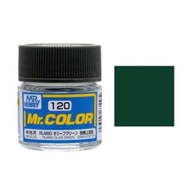 Mr. Hobby-Mr. Color-C120 RLM80 Olive Green Semi-Gloss (10ml)