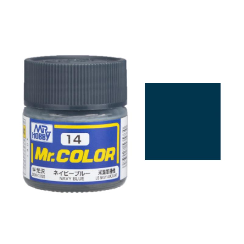 Mr. Hobby-Mr. Color-C014 Navy Blue Semi-Gloss (10ml)