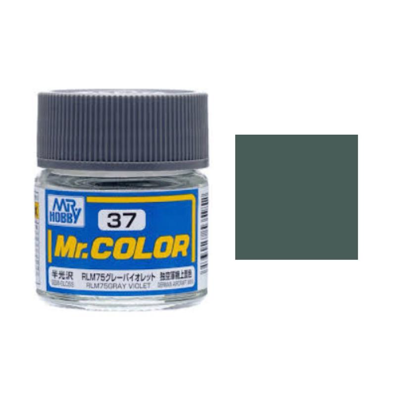 Mr. Hobby-Mr. Color-C037 RLM75 Gray Violet Semi-Gloss (10ml)