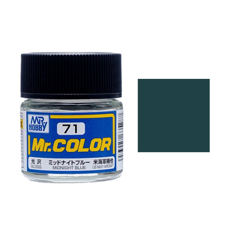 Mr. Hobby-Mr. Color-C071 Midnight Blue Gloss(10ml)