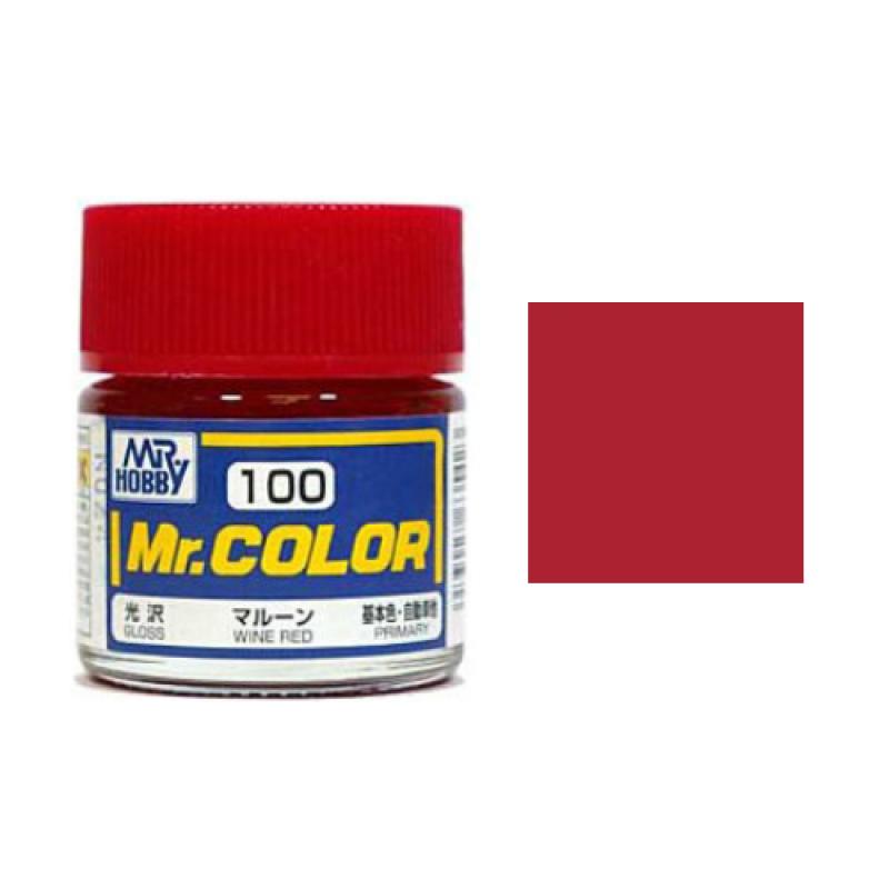 Mr. Hobby-Mr. Color-C100 Wine Red Gloss (10ml)