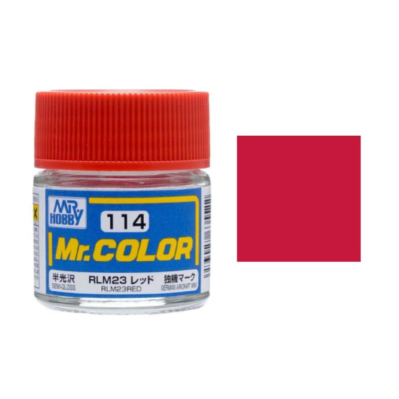 Mr. Hobby-Mr. Color-C114 RLM23 Red Semi-Gloss (10ml)