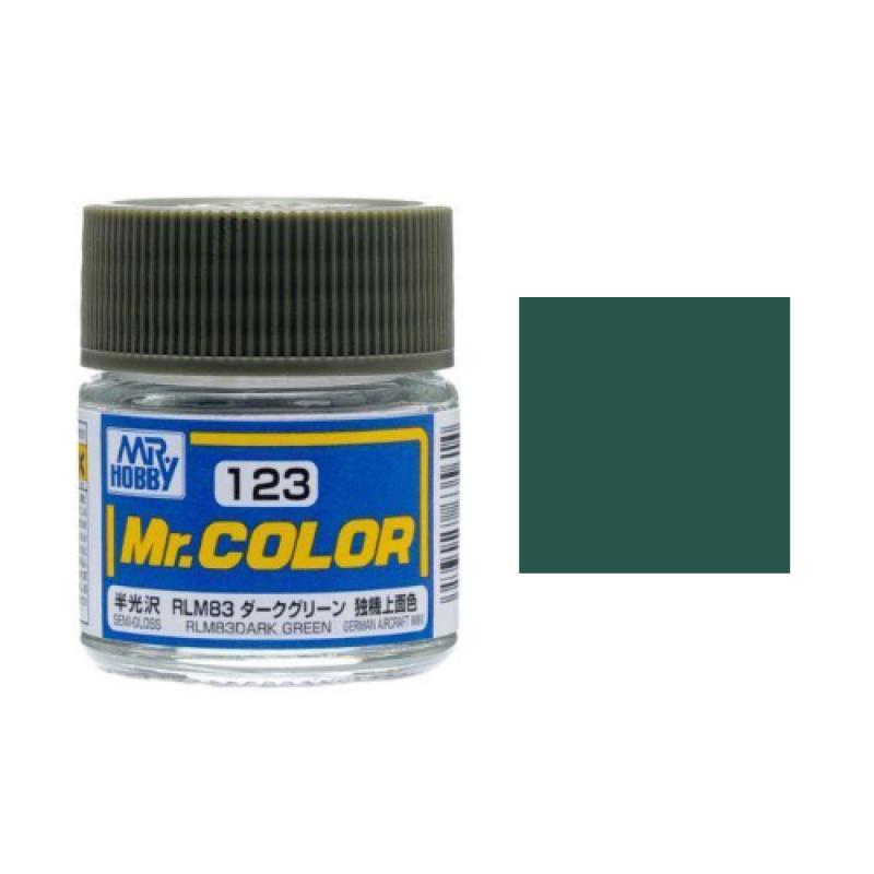 Mr. Hobby-Mr. Color-C123 RLM83 Dark Green Semi-Gloss (10ml)