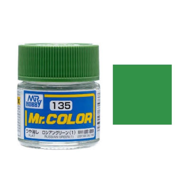 Mr. Hobby-Mr. Color-C135 Russian Green (1) Flat (10ml)