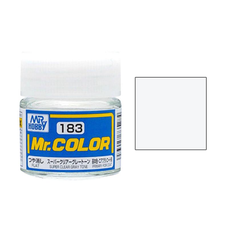 Mr. Hobby-Mr. Color-C183 Super Clear Gray Tone Flat (10ml)