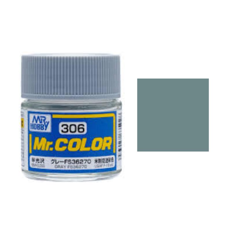 Mr. Hobby-Mr. Color-C306 Gray FS36270 Semi-Gloss (10ml)