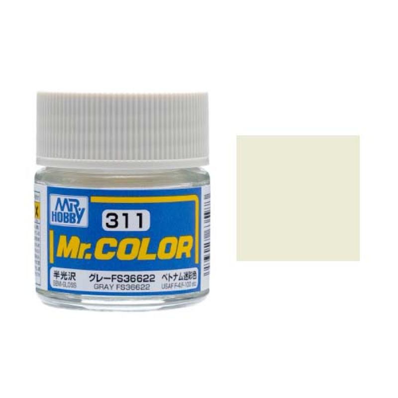 Mr. Hobby-Mr. Color-C311 Gray FS36622 Semi-Gloss (10ml)