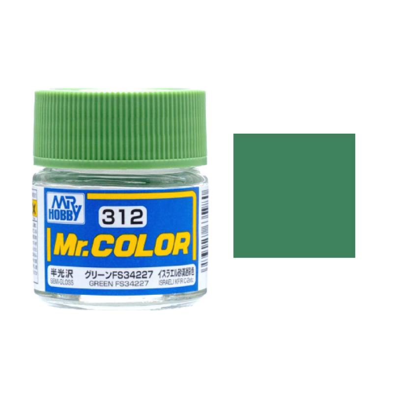 Mr. Hobby-Mr. Color-C312 Green FS34227 Semi-Gloss (10ml)