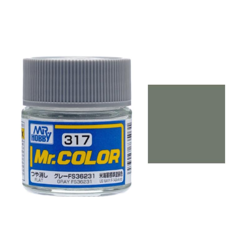 Mr. Hobby-Mr. Color-C317 Gray FS36231 Flat (10ml)