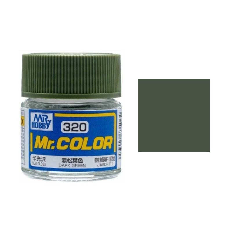 Mr. Hobby-Mr. Color-C320 Dark Green Semi-Gloss (10ml)
