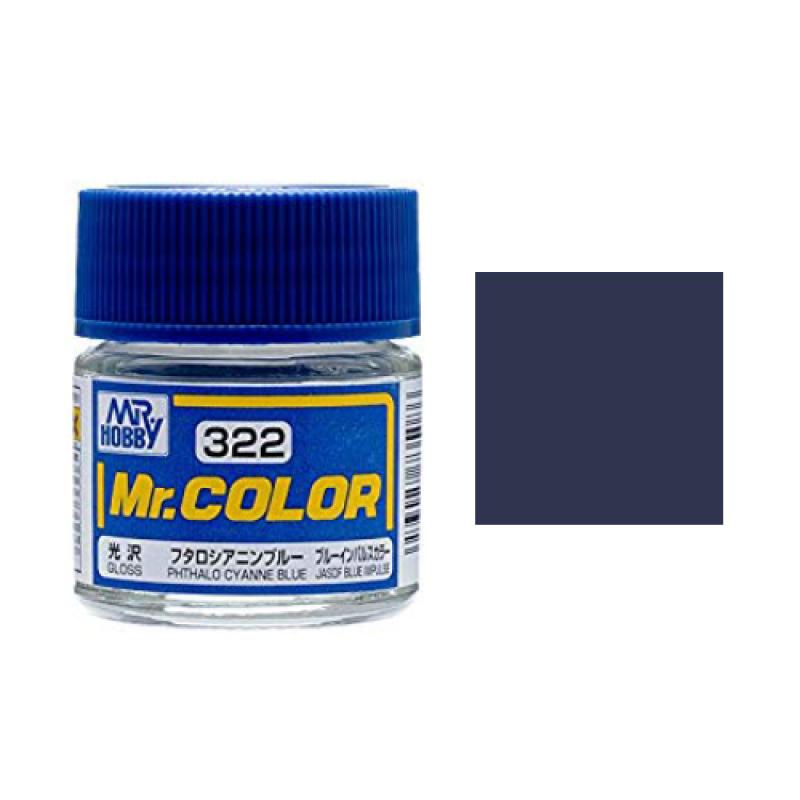 Mr. Hobby-Mr. Color-C322 Phthalo Cyanne Blue Gloss (10ml)