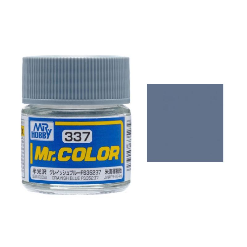 Mr. Hobby-Mr. Color-C337 Grayish Blue FS35237 Semi-Gloss (10ml)