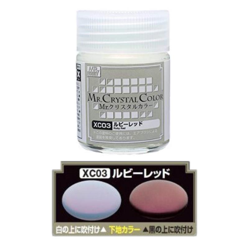Mr. Hobby-MR.CRYSTAL COLOR-XC03 Ruby Red (18ml)