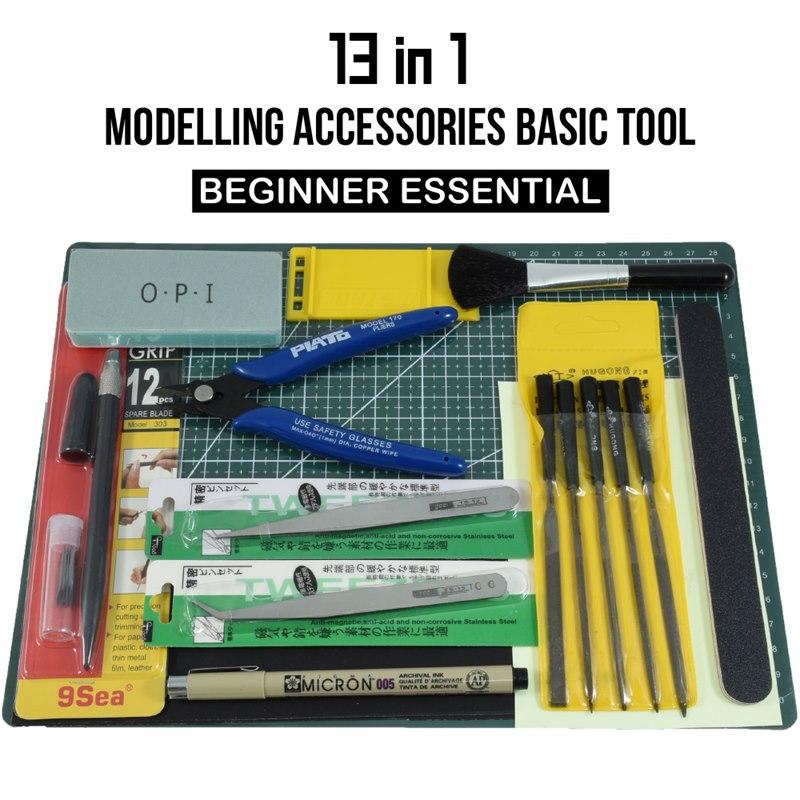 Modelling accessories Basic Tool (13 in 1) - Beginner Essential
