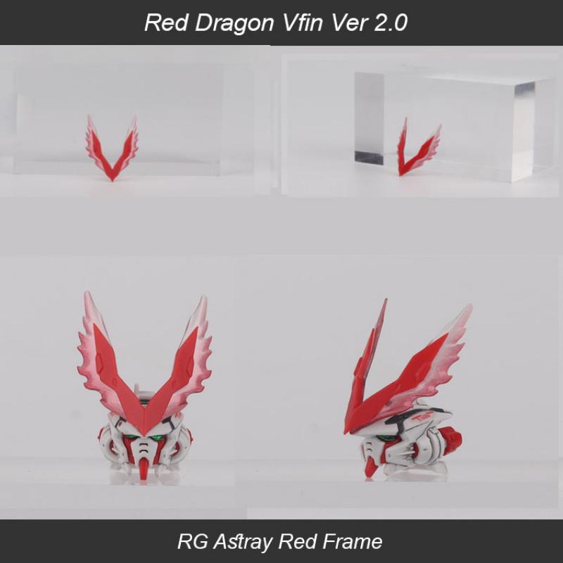 [Da Lin] Dragon VFin for HG/RG Astray Red Frame - Ver 2.0